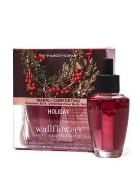 HOLIDAY WALLFLOWER FRAGRANCE REFILLS 2-PACK BY BATH & BODY WORKS